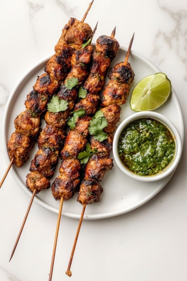 Murgh Parinda Kebab