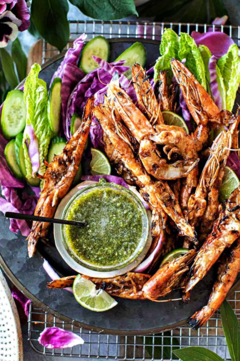 Thai Grilled Prawns in Palakkad