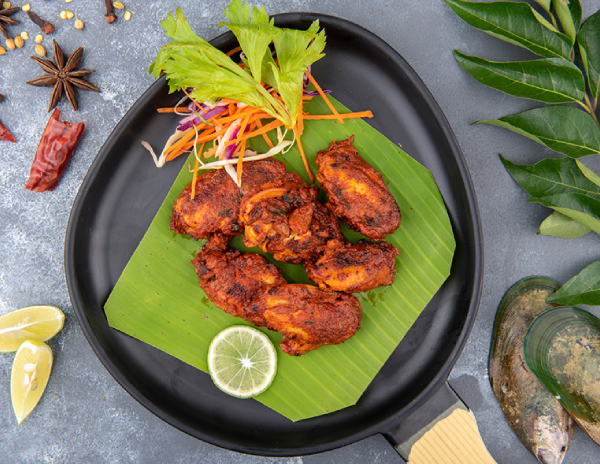 Pan Fried Mussels in Calicut