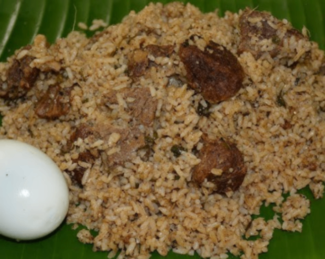 Thalapakatti Mutton Biryani at Dindigul Thalappakatti Restaurant Besant Nagar, Chennai